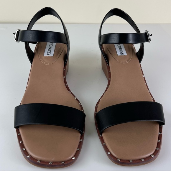 NEW STEVE MADDEN WEDGE SANDALS - Picture 9 of 12